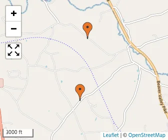 Area schools map